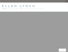 Tablet Screenshot of ellenlynch.com